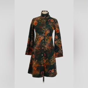 Johnny Was Floral Button Down Jacket Coat